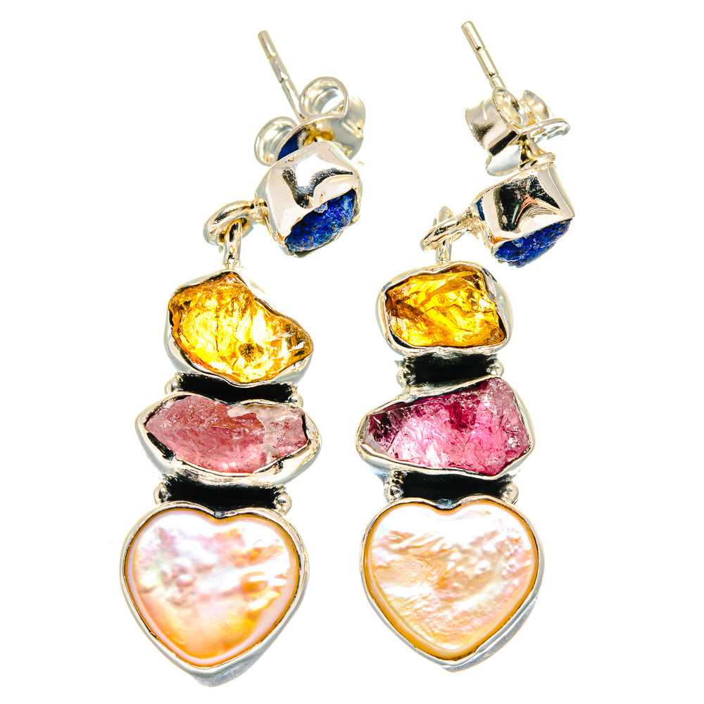 Mother Of Pearl Earrings handcrafted by Anasilvercos - EARR422789