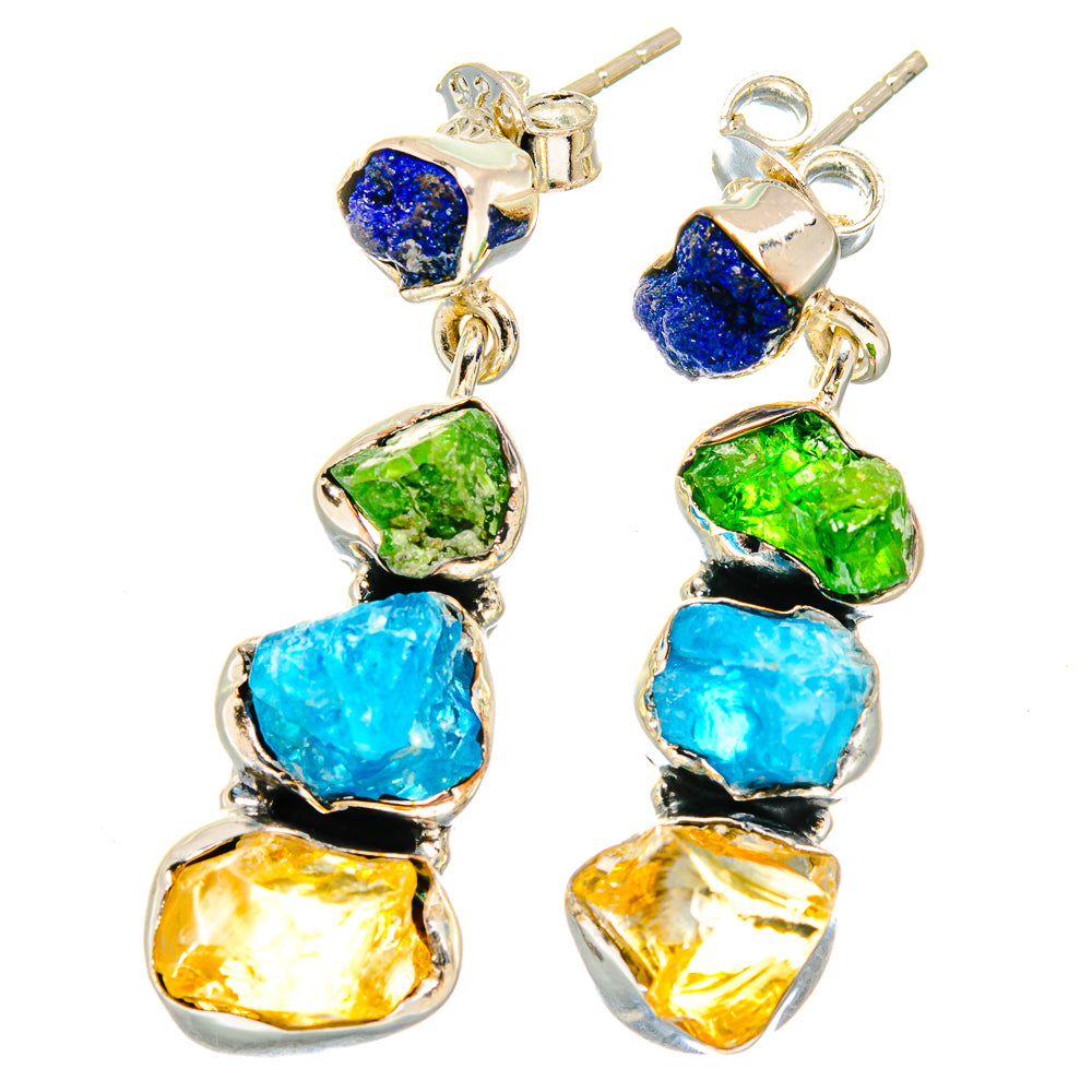 Citrine Earrings handcrafted by Anasilvercos - EARR422807
