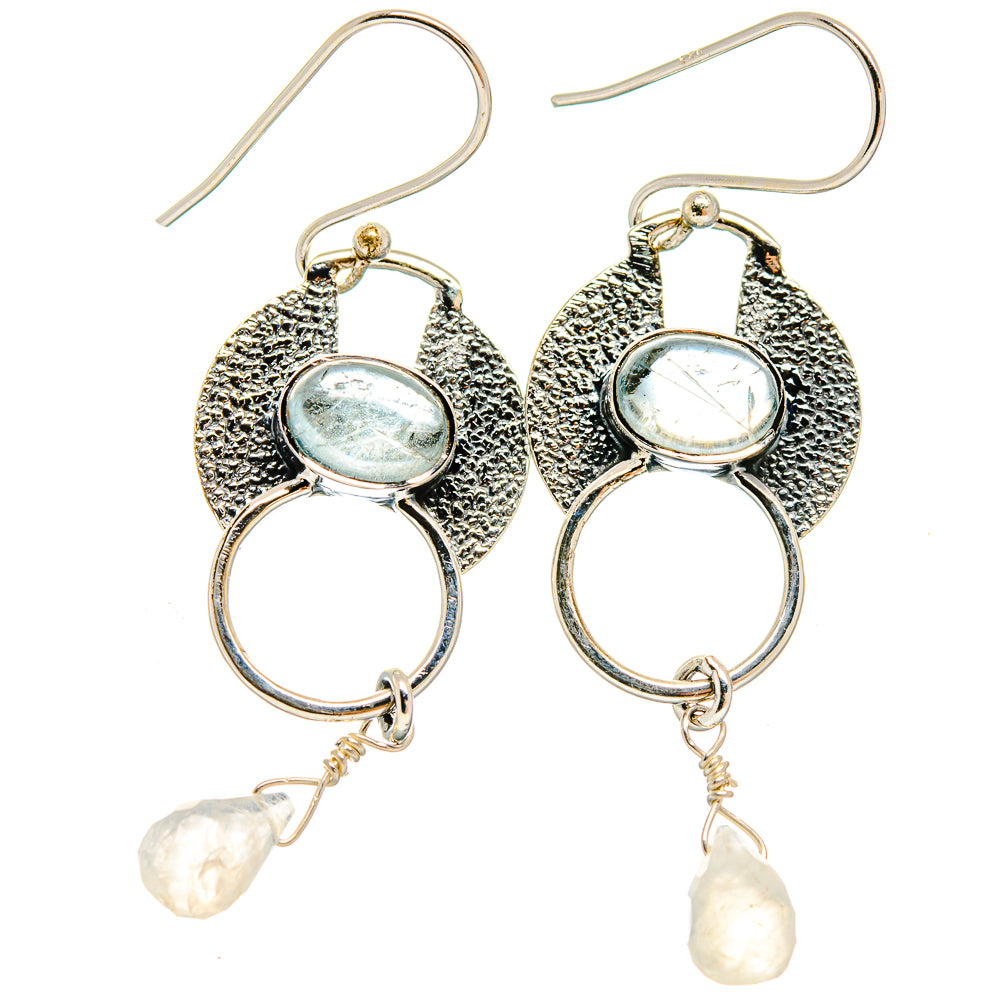 Aquamarine Earrings handcrafted by Anasilvercos - EARR422828