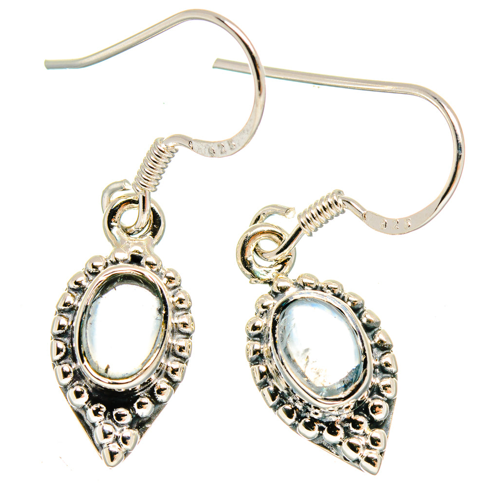 Aquamarine Earrings handcrafted by Anasilvercos - EARR422830