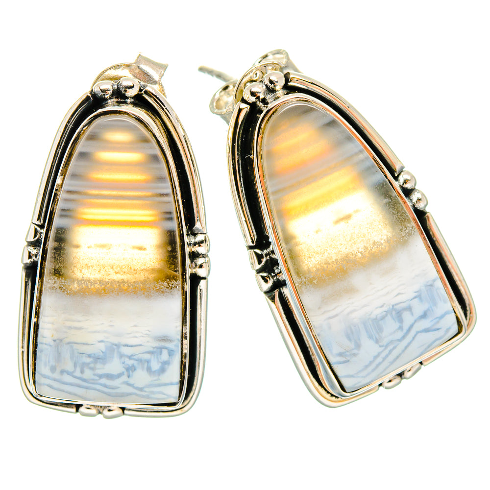 Owyhee Opal Earrings handcrafted by Anasilvercos - EARR422832