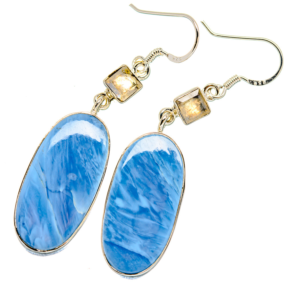 Owyhee Opal Earrings handcrafted by Anasilvercos - EARR422837
