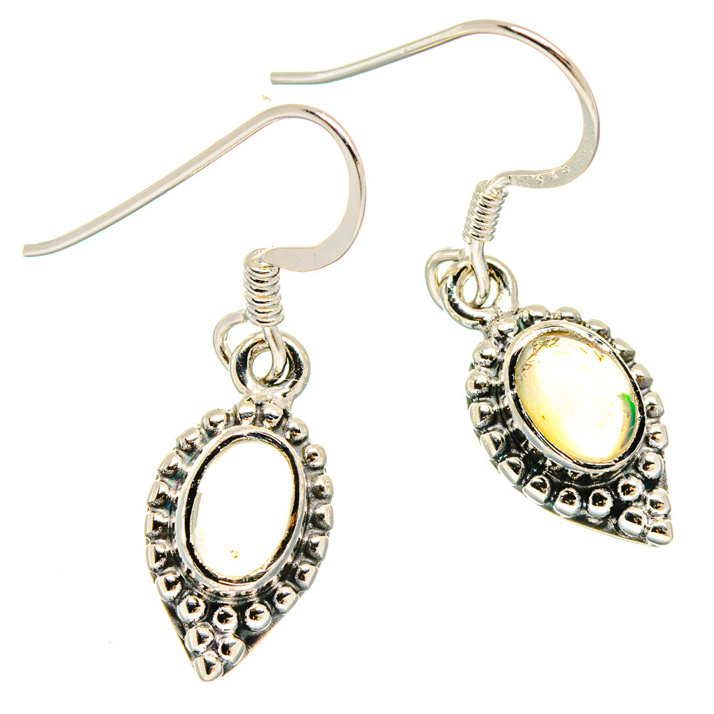 Ethiopian Opal Earrings handcrafted by Anasilvercos - EARR422838