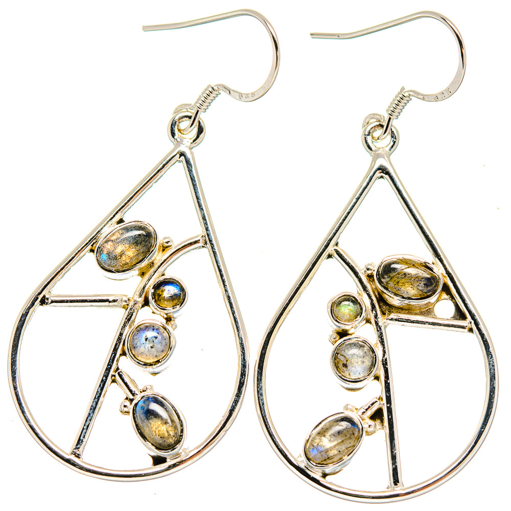 Labradorite Earrings handcrafted by Anasilvercos - EARR422847