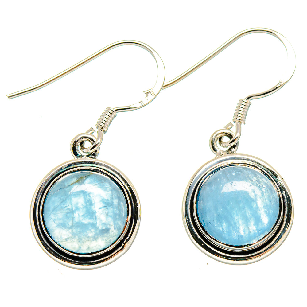 Aquamarine Earrings handcrafted by Anasilvercos - EARR422853