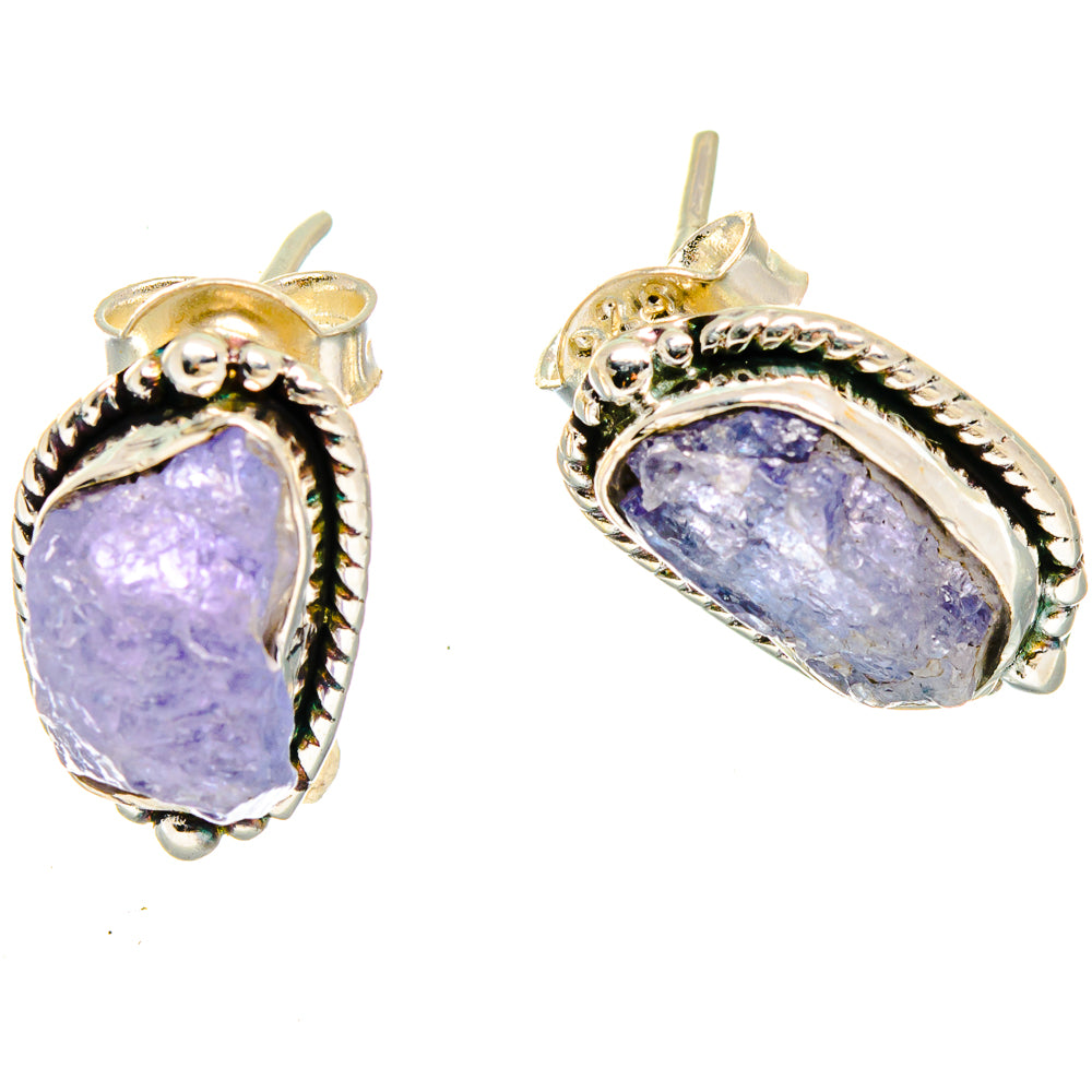 Tanzanite Earrings handcrafted by Anasilvercos - EARR422861
