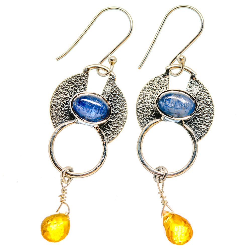 Kyanite Earrings handcrafted by Anasilvercos - EARR422869