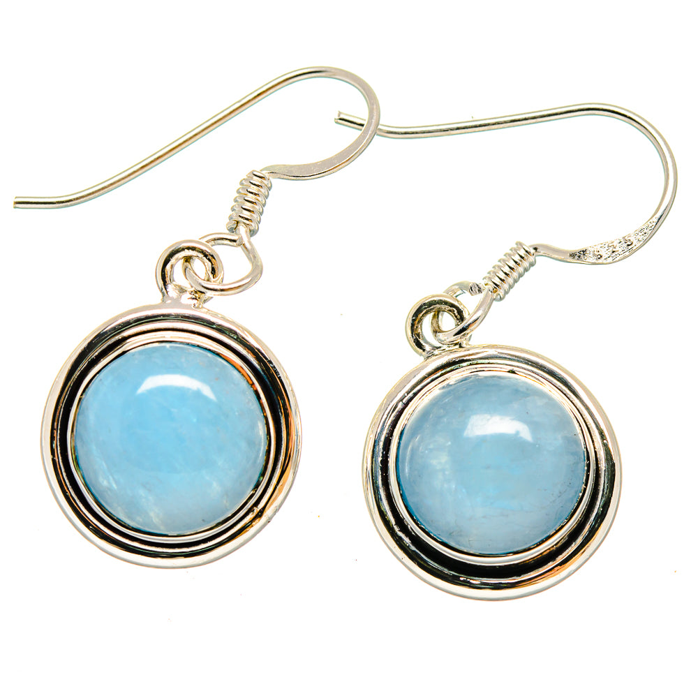 Aquamarine Earrings handcrafted by Anasilvercos - EARR422880
