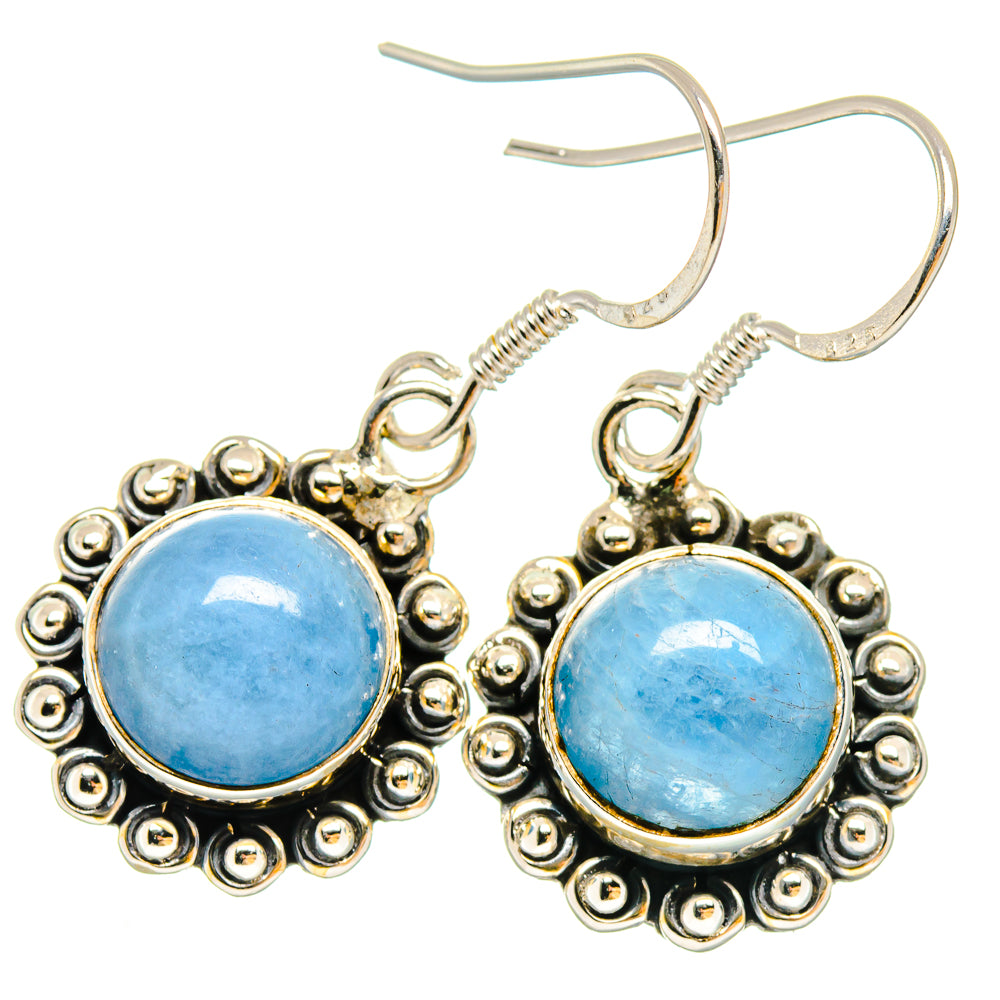 Aquamarine Earrings handcrafted by Anasilvercos - EARR422883
