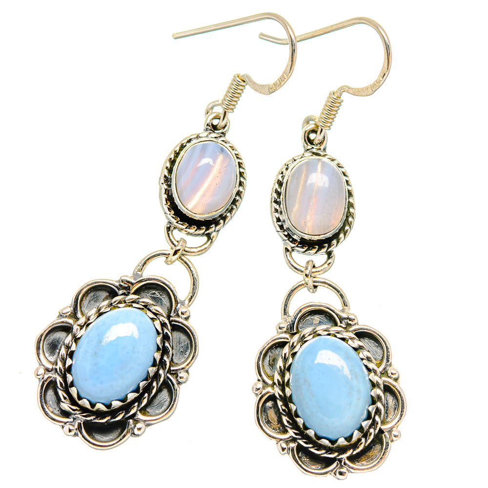 Owyhee Opal Earrings handcrafted by Anasilvercos - EARR422887