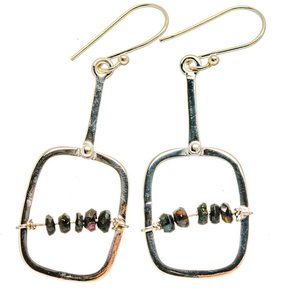 Black Tourmaline Earrings handcrafted by Anasilvercos - EARR422892