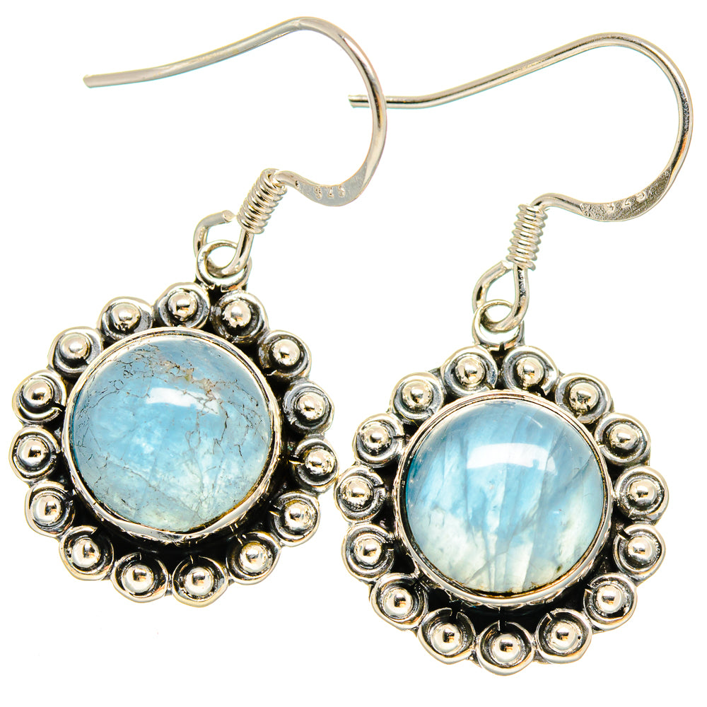 Aquamarine Earrings handcrafted by Anasilvercos - EARR422922