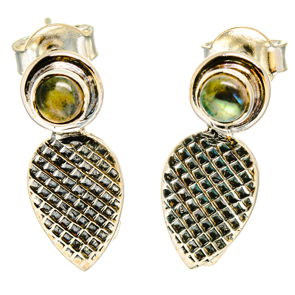 Labradorite Earrings handcrafted by Anasilvercos - EARR422935 - Photo 2
