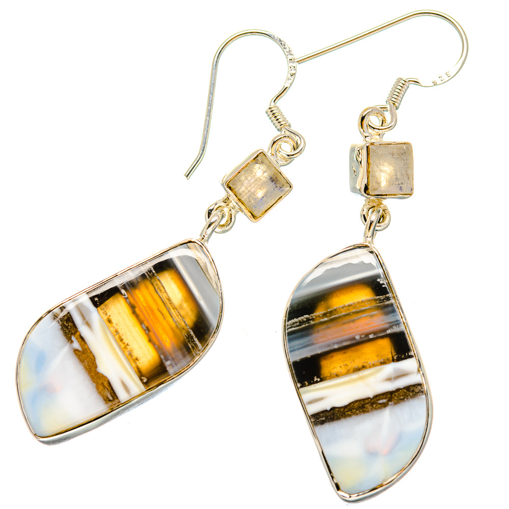 Owyhee Opal Earrings handcrafted by Anasilvercos - EARR422948