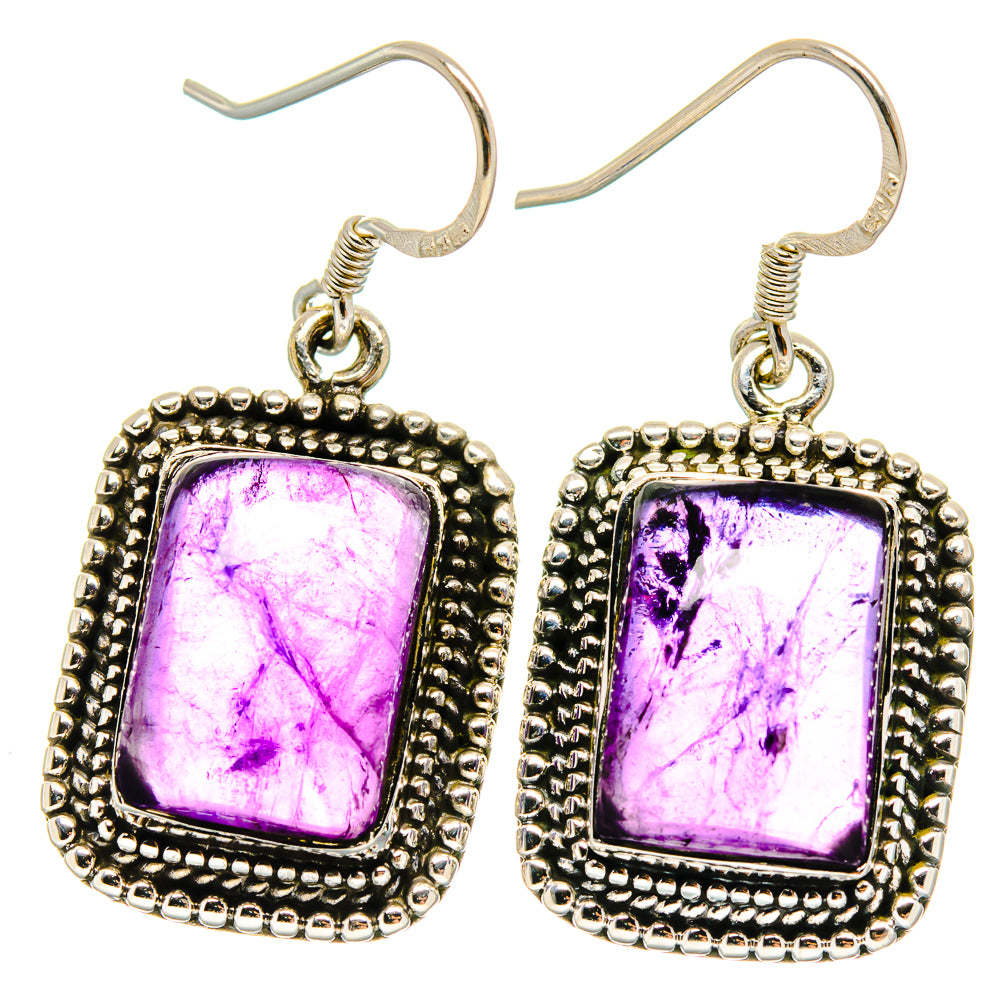Amethyst Earrings handcrafted by Anasilvercos - EARR422970