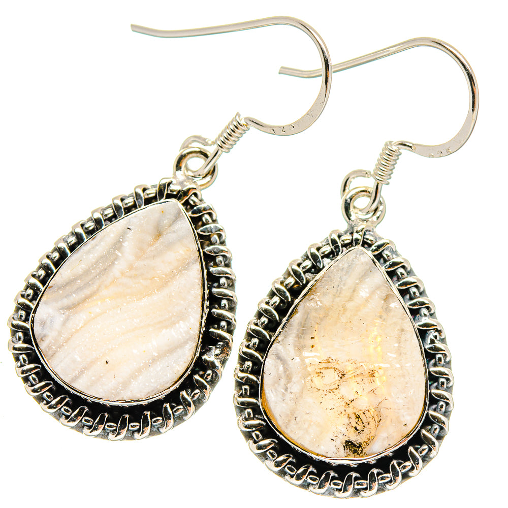 Desert Druzy Earrings handcrafted by Anasilvercos - EARR423027