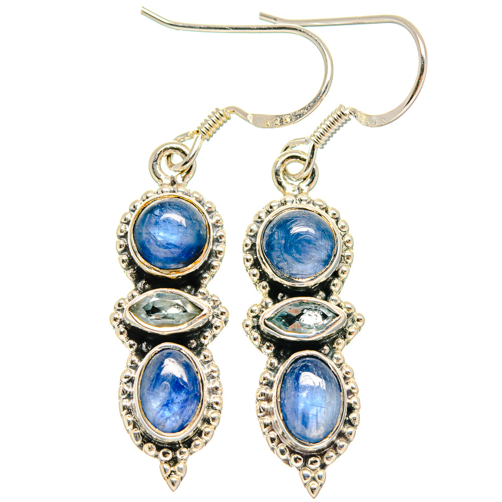 Kyanite Earrings handcrafted by Anasilvercos - EARR423038