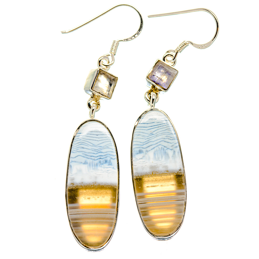 Owyhee Opal Earrings handcrafted by Anasilvercos - EARR423058