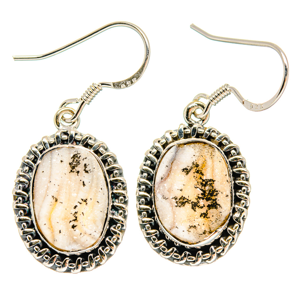 Desert Druzy Earrings handcrafted by Anasilvercos - EARR423073