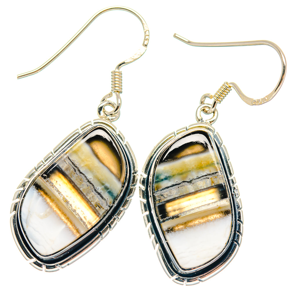 Owyhee Opal Earrings handcrafted by Anasilvercos - EARR423125