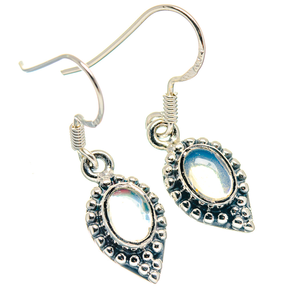 Ethiopian Opal Earrings handcrafted by Anasilvercos - EARR423191