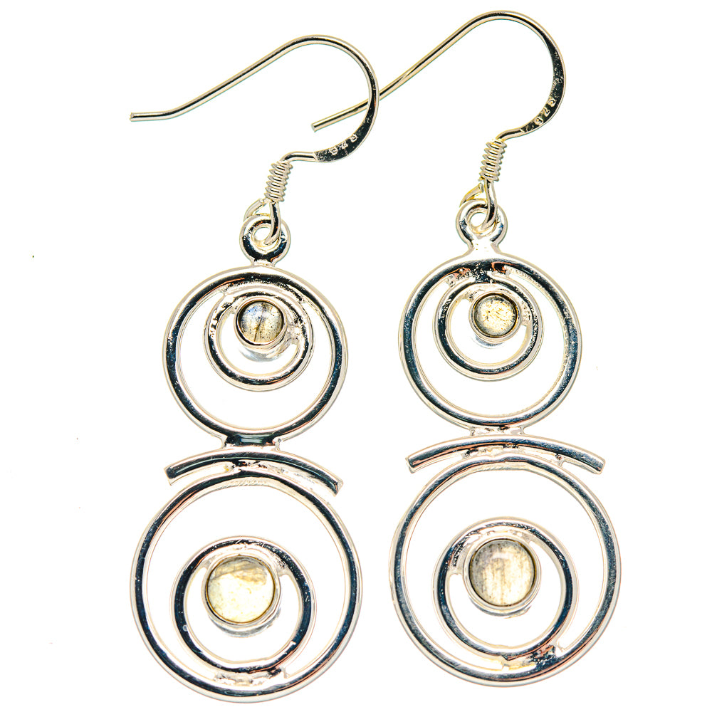Ethiopian Opal Earrings handcrafted by Anasilvercos - EARR423212