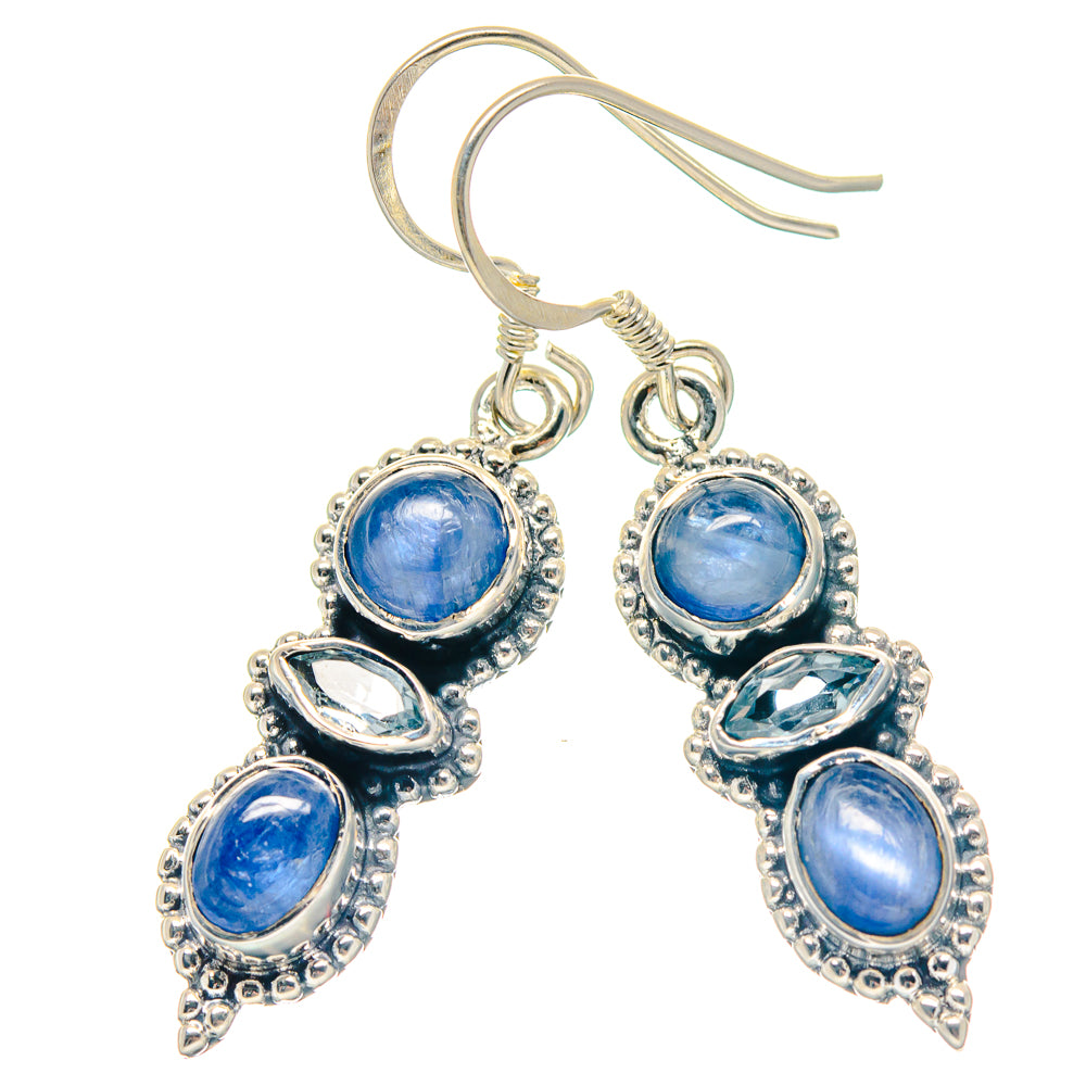 Kyanite Earrings handcrafted by Anasilvercos - EARR423249