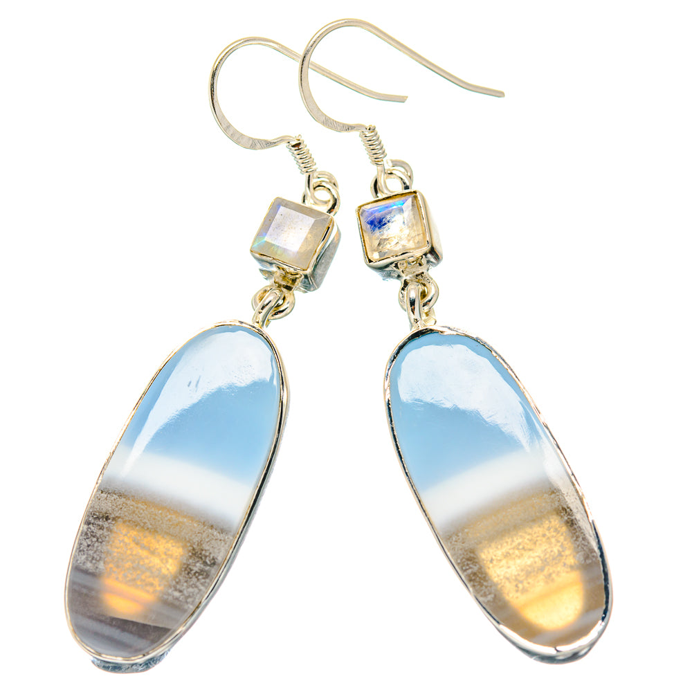 Owyhee Opal Earrings handcrafted by Anasilvercos - EARR423288