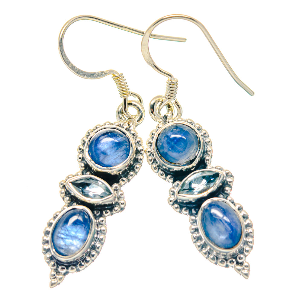 Kyanite Earrings handcrafted by Anasilvercos - EARR423307