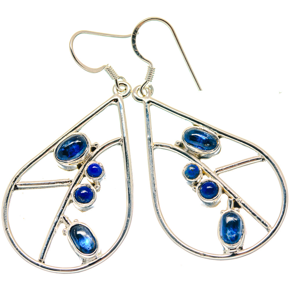 Kyanite Earrings handcrafted by Anasilvercos - EARR423308