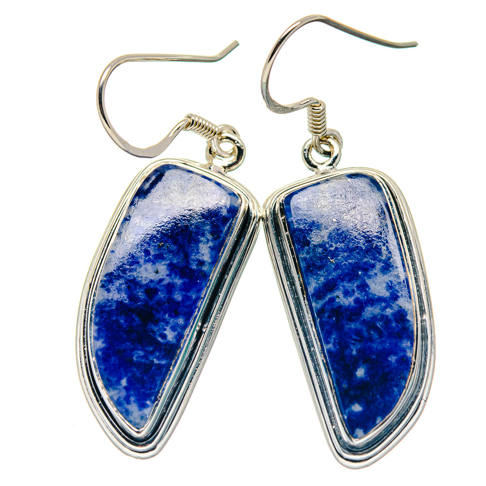 Sodalite Earrings handcrafted by Anasilvercos - EARR423321