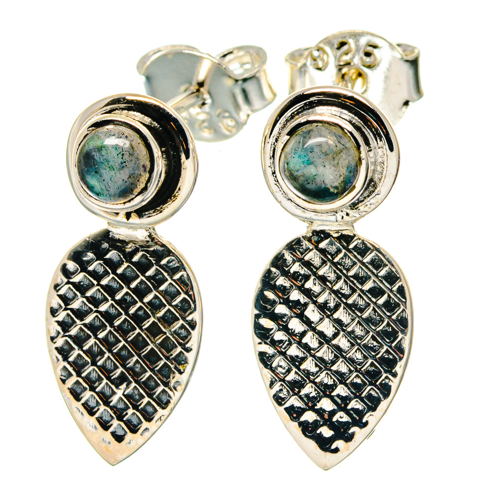 Labradorite Earrings handcrafted by Anasilvercos - EARR423354 - Photo 2