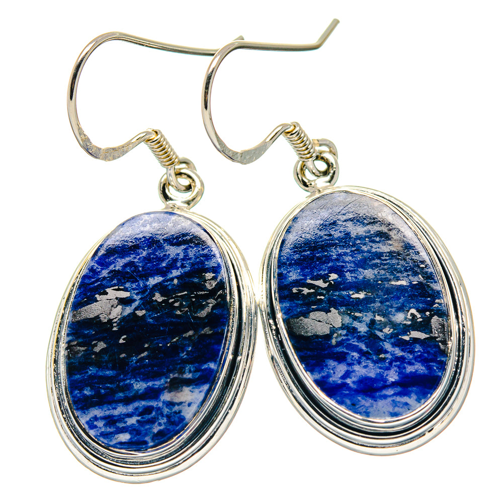Sodalite Earrings handcrafted by Anasilvercos - EARR423357
