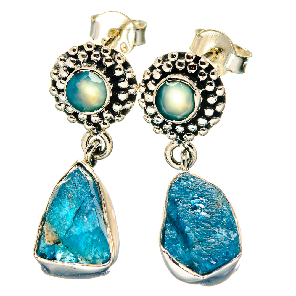 Apatite Earrings handcrafted by Anasilvercos - EARR423369
