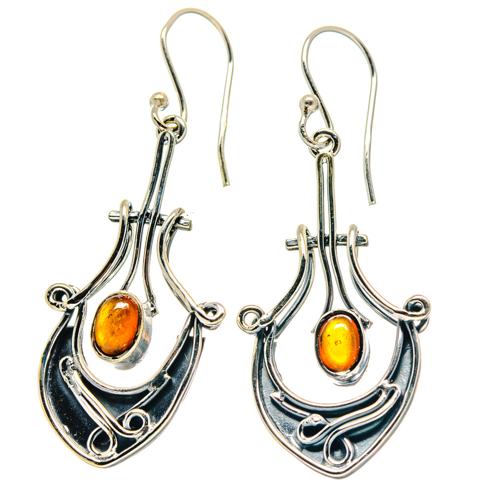 Carnelian Earrings handcrafted by Anasilvercos - EARR423399
