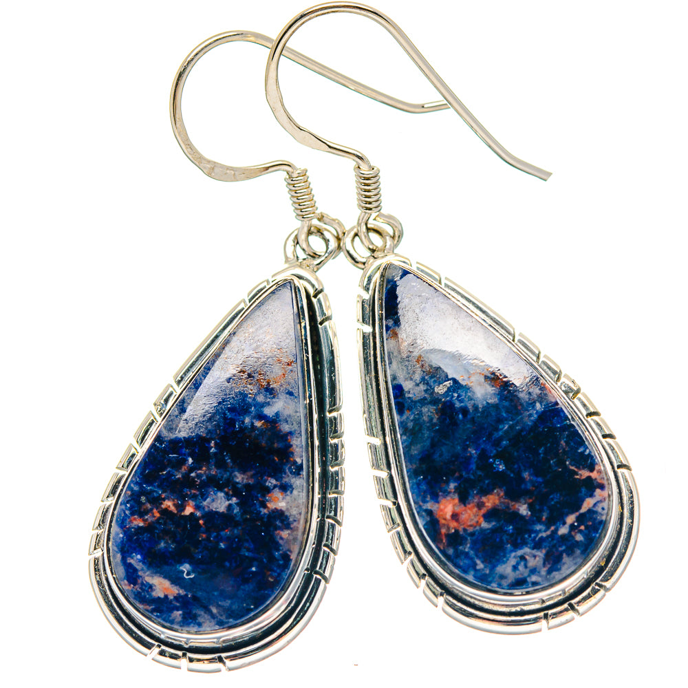 Tibetan Turquoise Pendants handcrafted by Anasilvercos - EARR423420