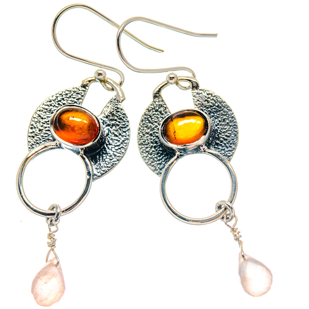 Fossil Coral Earrings handcrafted by Anasilvercos - EARR423448