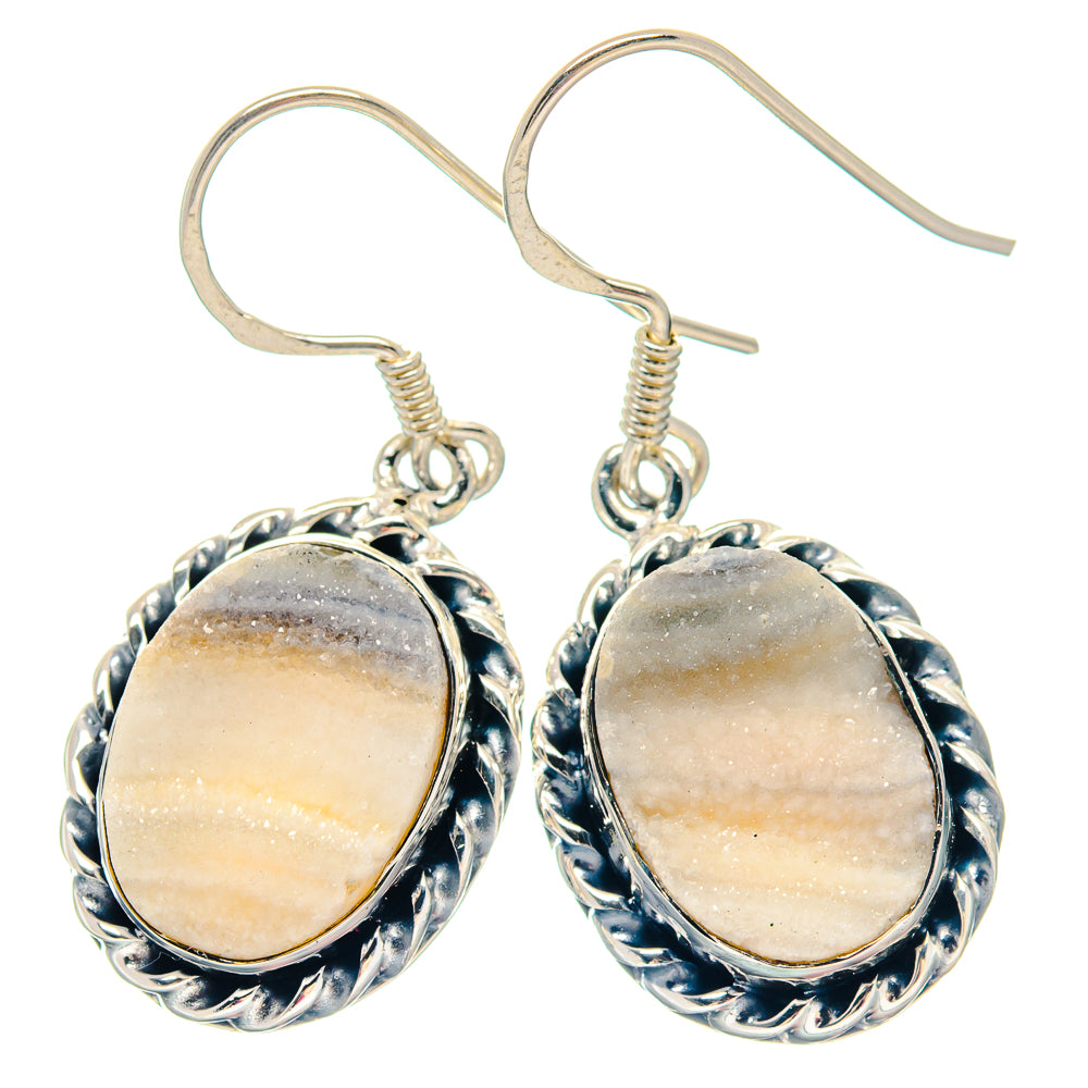 Aquamarine Earrings handcrafted by Anasilvercos - EARR423460 - Photo 2