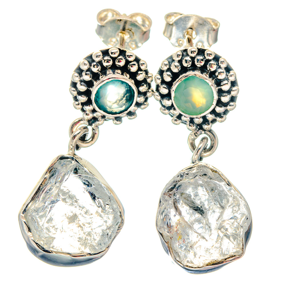 Laguna Lace Agate Pendants handcrafted by Anasilvercos - EARR423467
