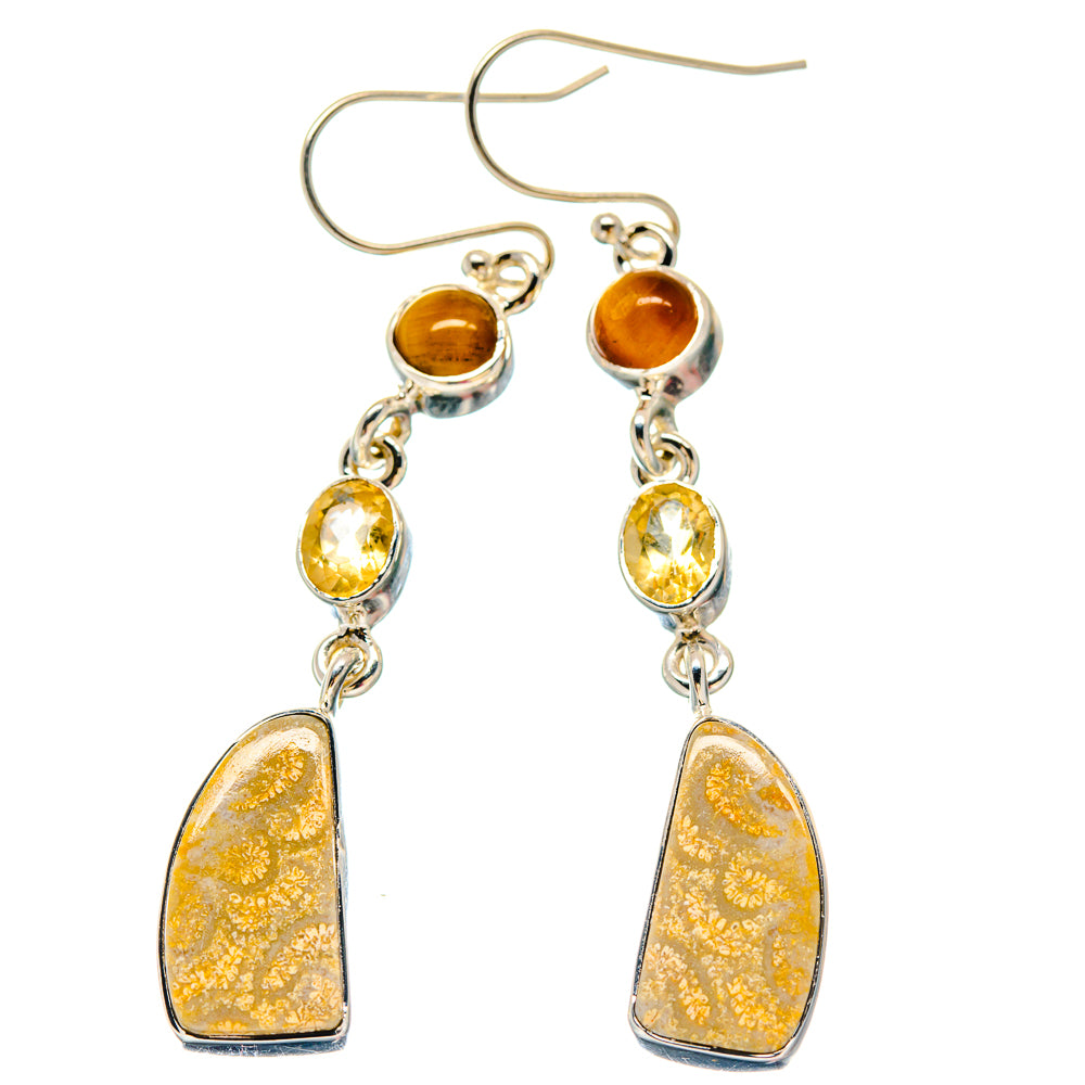 Pink Tourmaline Earrings handcrafted by Anasilvercos - EARR423498