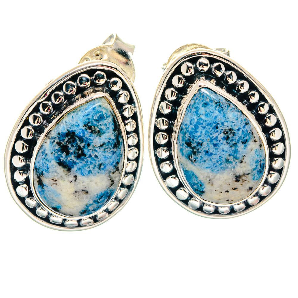 Coconut Geode Druzy Earrings handcrafted by Anasilvercos - EARR423501