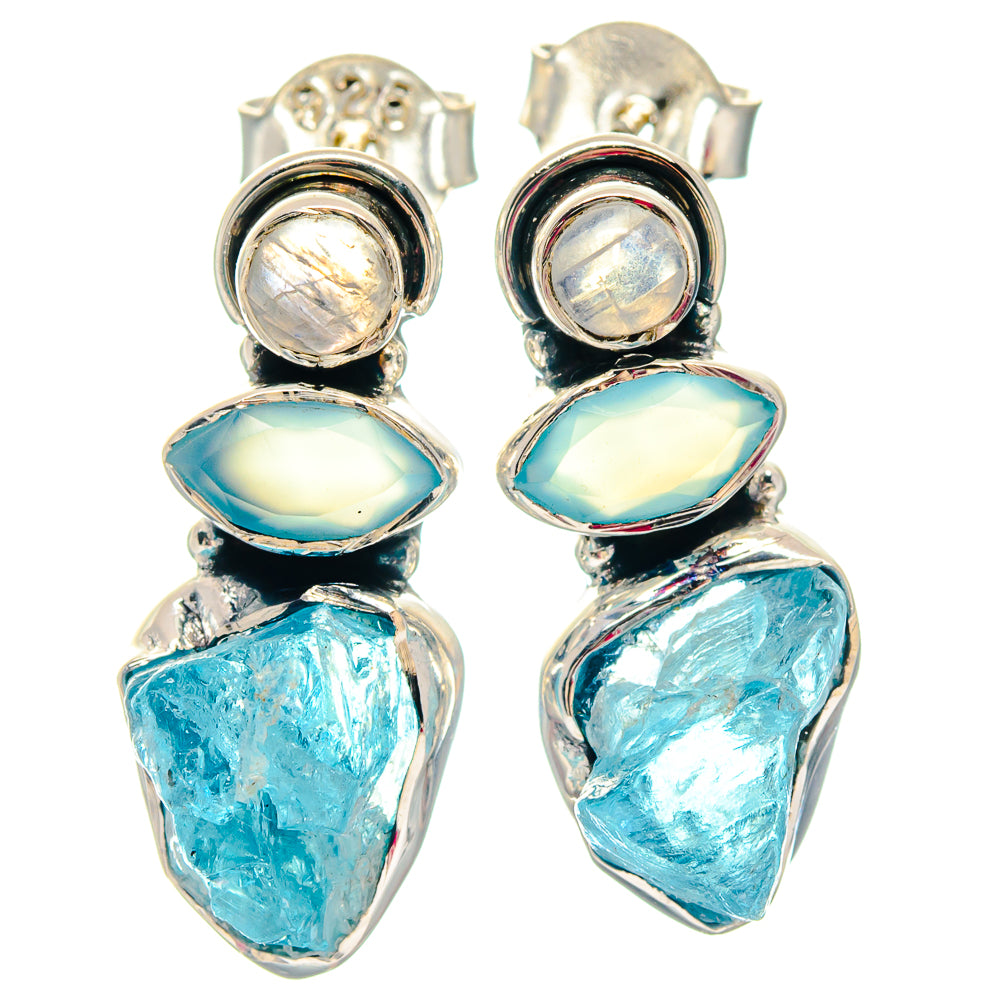 Wild Horse Jasper Earrings handcrafted by Anasilvercos - EARR423510