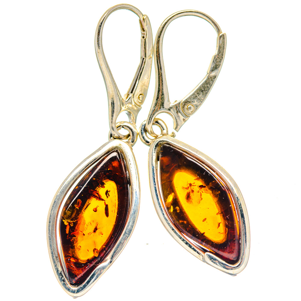 Baltic Amber Earrings handcrafted by Anasilvercos - EARR423529