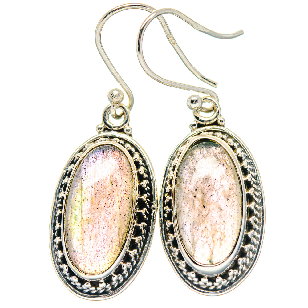 Labradorite Earrings handcrafted by Anasilvercos - EARR423538