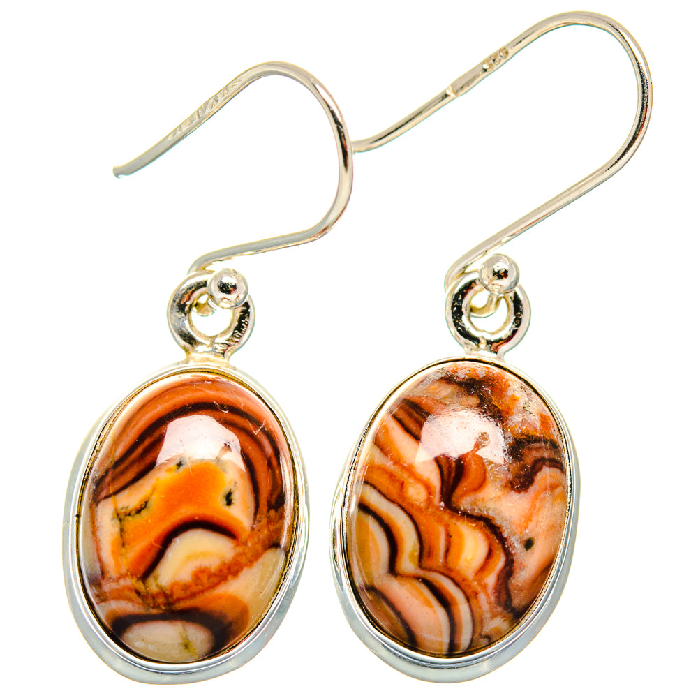 Imperial Jasper Earrings handcrafted by Anasilvercos - EARR423792