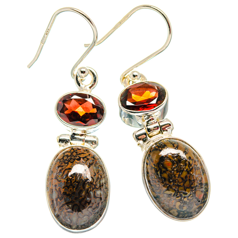 Dinosaur Bone Earrings handcrafted by Anasilvercos - EARR423802