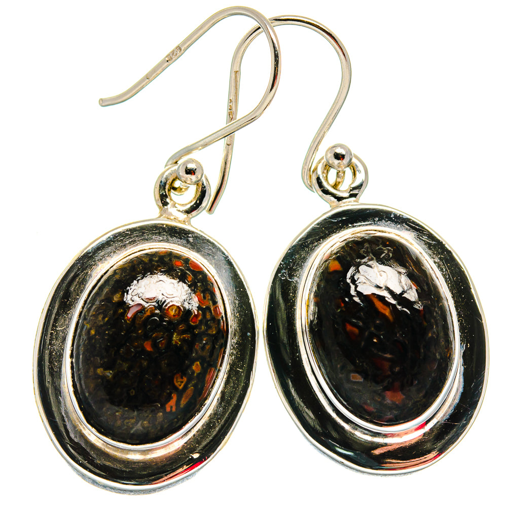 Dinosaur Bone Earrings handcrafted by Anasilvercos - EARR423845