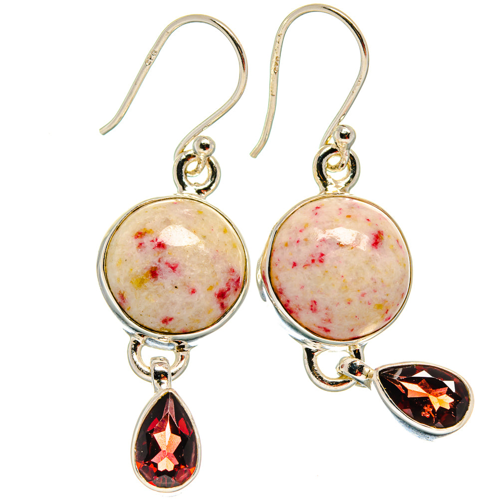 Cinnabar Earrings handcrafted by Anasilvercos - EARR423861