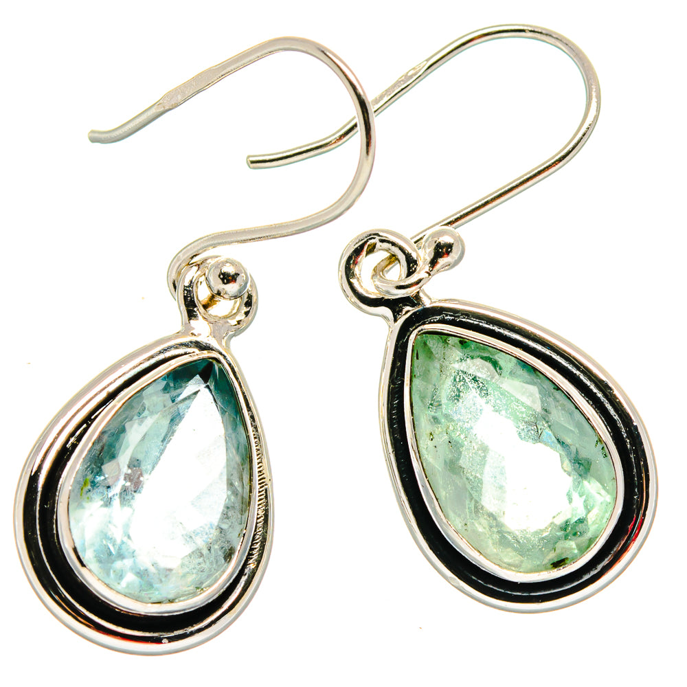 Aquamarine Earrings handcrafted by Anasilvercos - EARR423864