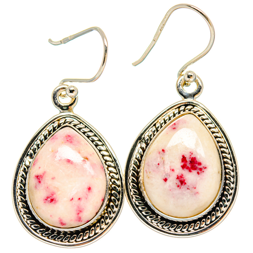 Cinnabar Earrings handcrafted by Anasilvercos - EARR423870